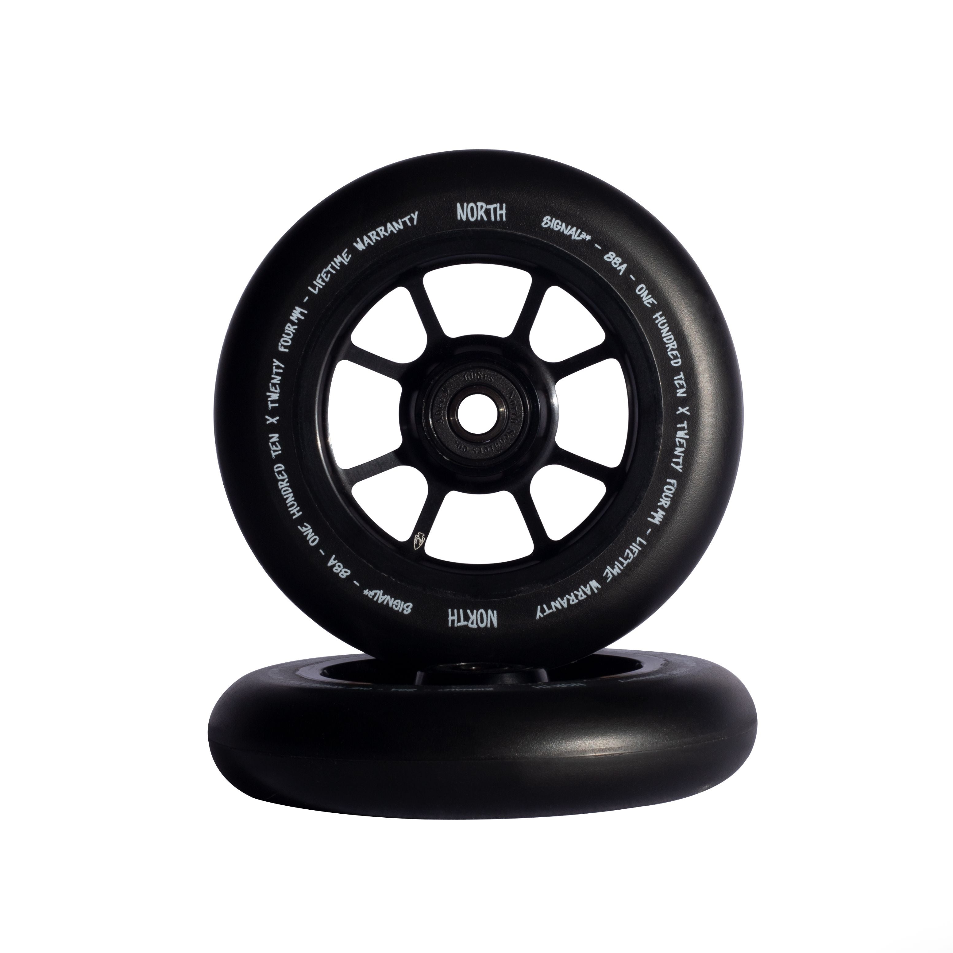 fjerne Datum Ru North Scooters Signal Wheels - 115 x 30mm - Wheels - ScooterBuilder |  Broadway Pro Scooters