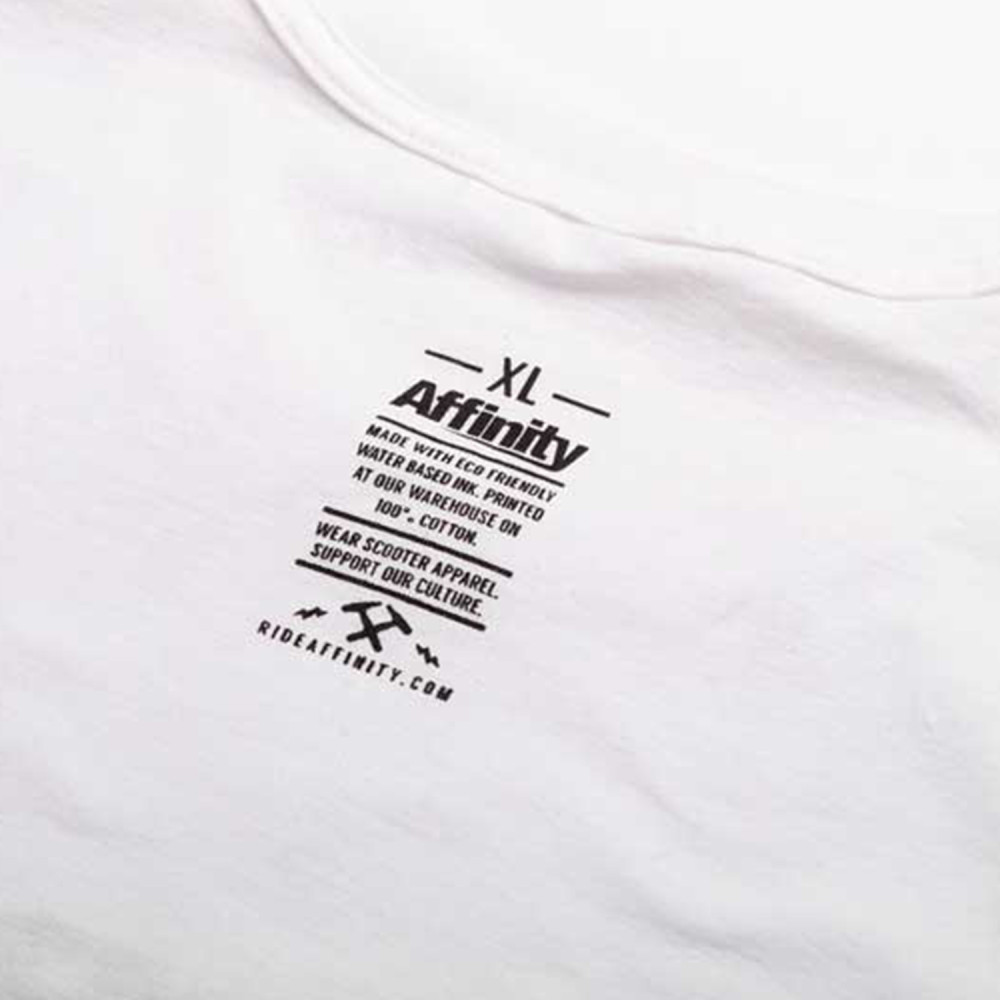 Affinity Logo Tee Tshirts Apparel Broadway Pro Scooters