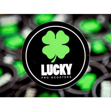 Lucky Round Sticker Pack (5ct)