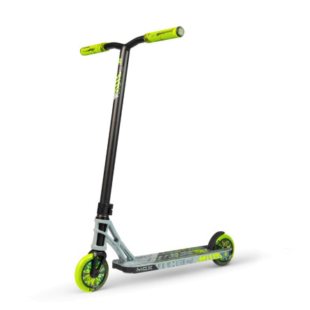 Madd Gear MGX Pro Complete Scooter - Gray/Green (Open Box)