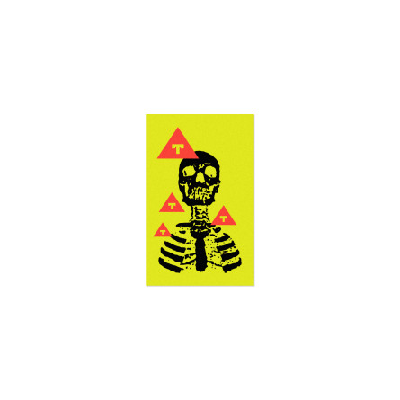 Tilt Caution Sticker