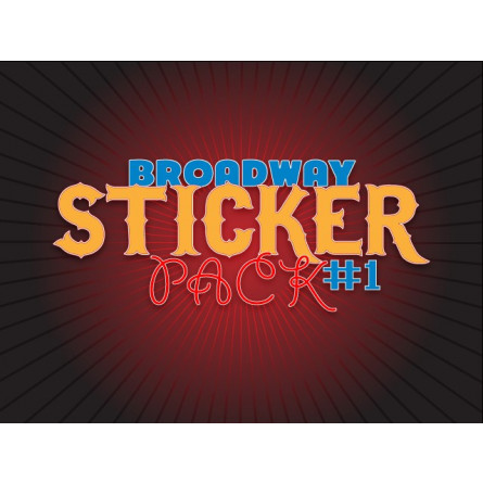 Broadway Sticker Pack #1