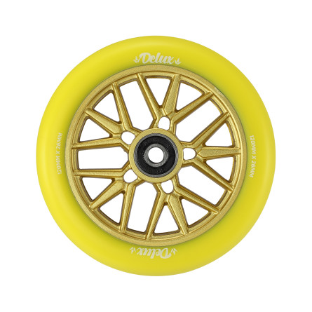 Envy DeLuxx 120mm Wheel - Yellow