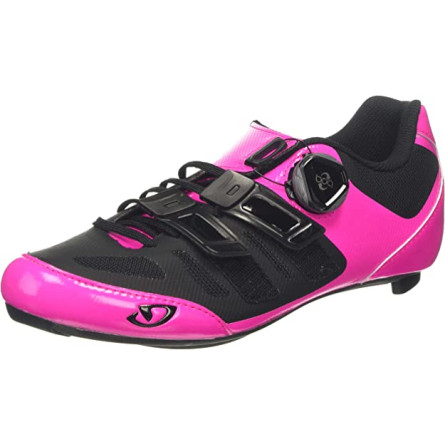 Giro Raes Techlace Womens Cycling Shoes Bright Pink/Black