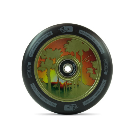 Lucky Tanner Fox Signature Wheel - Guac. Green - 100mm