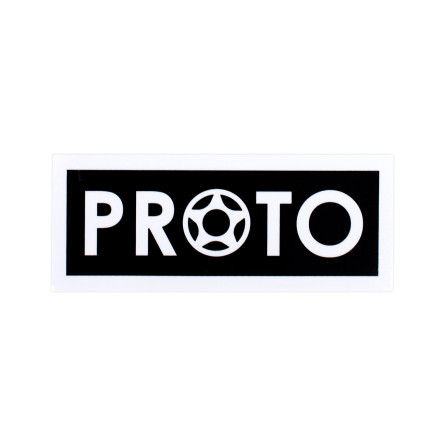 Proto Rectangle Large Sticker