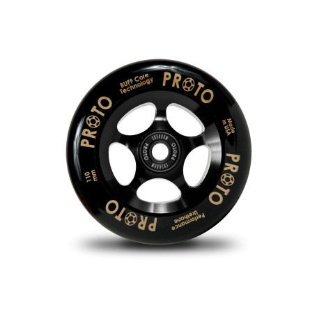 PROTO - Classic Grippers 110mm Wheels - Black on Black