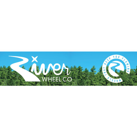 RIVER-Vinyl Banner (12"x48")