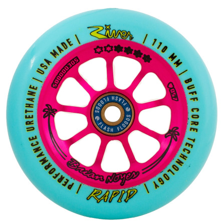 River Wheel Co - "Florida Man" Rapids 110mm Wheels - Brian Noyes Signature