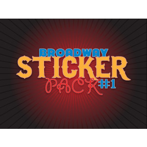 Broadway Sticker Pack #1