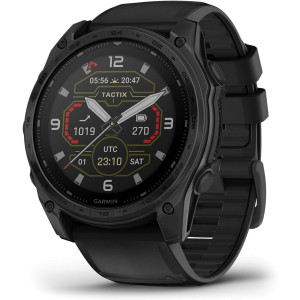 Garmin tactix® 8 – 51mm Solar Elite Tactical GPS Smartwatch with Applied Ballistics® Elite Solver (010-03407-10)