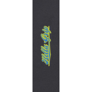 Hella Grip - Classic Logo Griptape - Blue and Yellow - 7 x 24