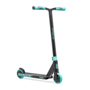 Lucky Recruit Mini Complete Scooter  - Black/Teal (Open Box)