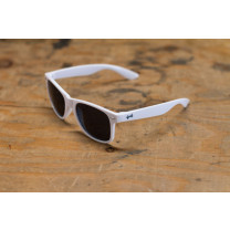 Affinity "Script" Sunglasses - White