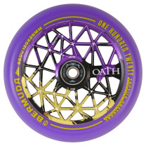 Oath Bermuda 120mm Wheels - Black/Purple/Yellow