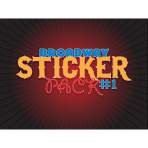 Broadway Sticker Pack #1