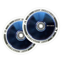 Root Industries - AIR Wheels 110mm - White/Blue Mirror